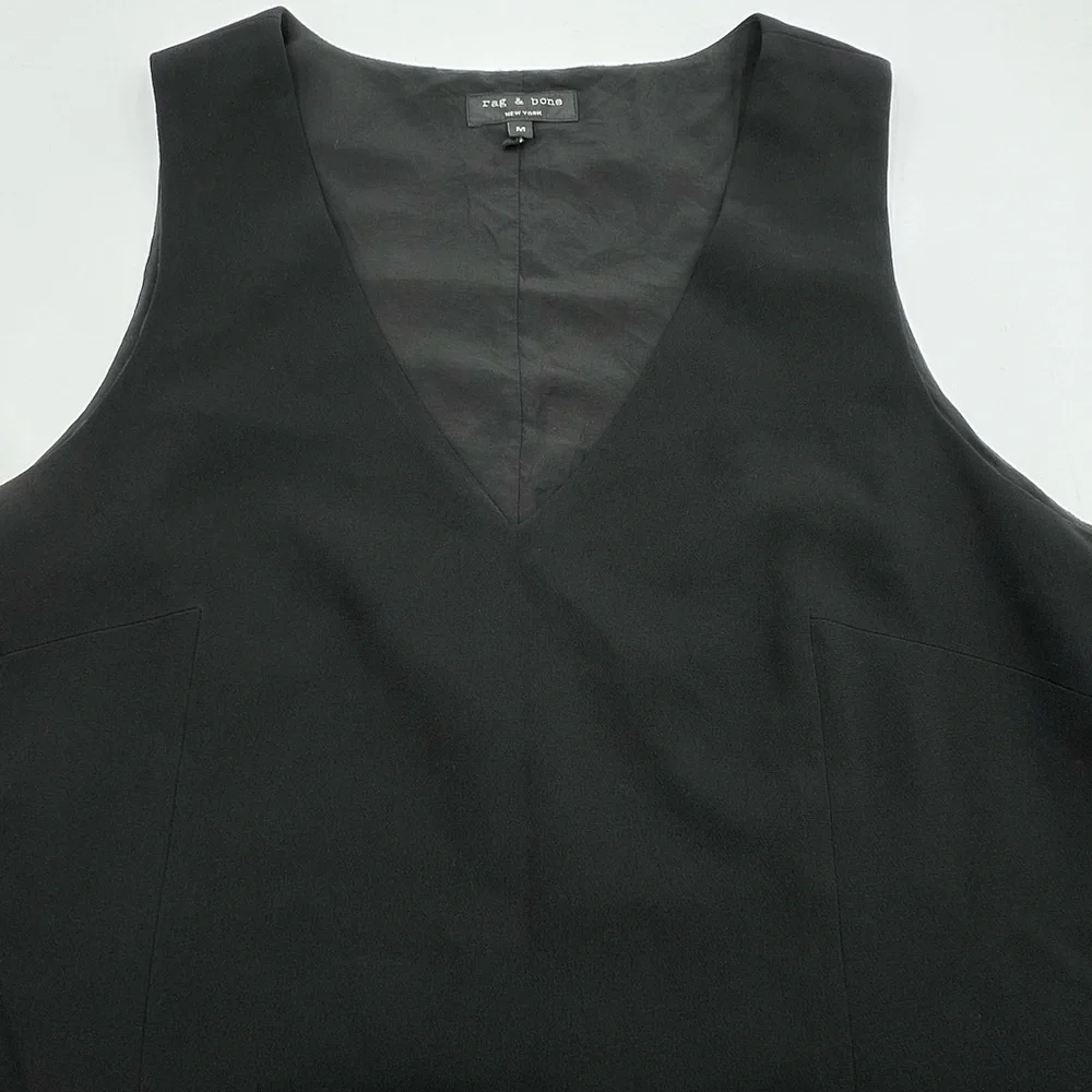 Rag & Bone Silk Sleeveless Double Layered Top - Picture 2 of 8